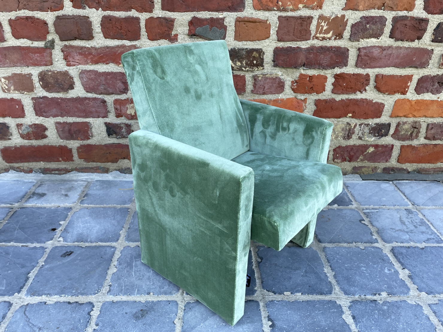 Groeifauteuil 3-6 jaar in synthetisch fluweel