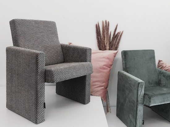 Groeifauteuil 3-6 jaar polka dots