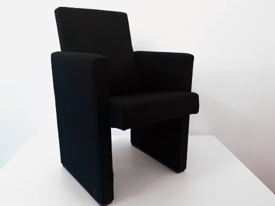 Groeifauteuil 3-6 jaar in crêpe stof