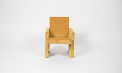 Groeifauteuil 3-6 jaar in synthetisch fluweel
