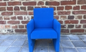 Groeifauteuil 1-3 jaar  in mat synthetisch fluweel