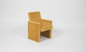 Groeifauteuil 3-6 jaar in synthetisch fluweel