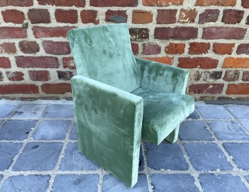 Groeifauteuil 3-6 jaar in synthetisch fluweel